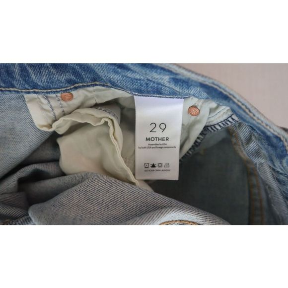 Mother Superior Sz 29 An Icy Confession Denim The Trickster Ankle Jeans $288 - Picture 15 of 16